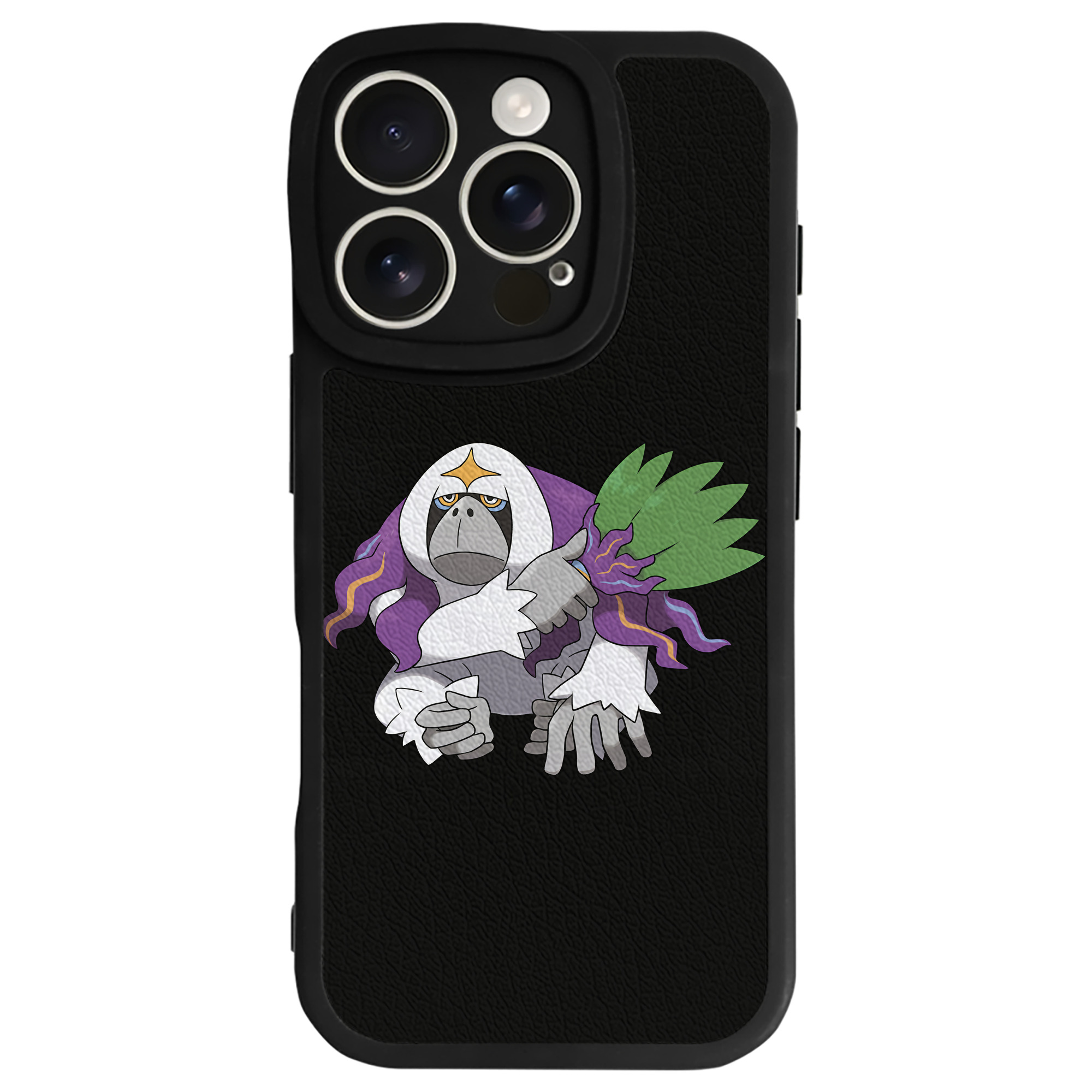 （画像用） ポケットモンスター Pokémon 【iPhone 16シリーズ対応】シリコンスマホケース（レザー調） 材質：シリコン